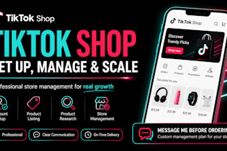 set up, manage, and scale your tiktok shop store