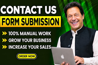 do website contact us forms submission for lead generation