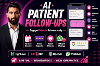 automate patient follow ups, no show recovery, and review requests