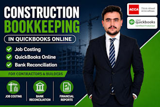 do construction bookkeeping, job costing, and quickbooks online