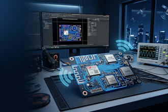 design advanced rf pcb for gps GSM and lora communication systems