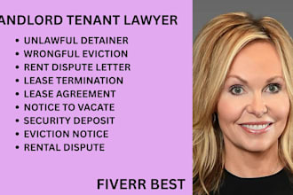 handle eviction matters, lease, rental disputes, and security deposit issues law