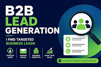 create a high quality b2b lead generation list