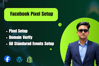 setup meta pixel, domain verification and event tracking