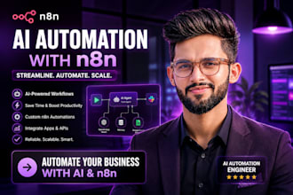 build ai business automation with n8n