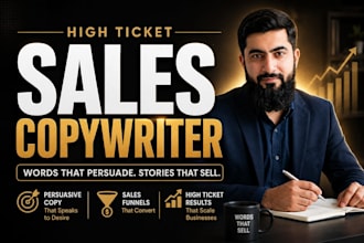 write sales copy for sales letters, ads, and advertorials that convert