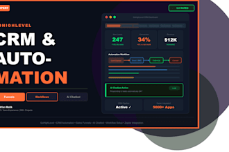 be gohighlevel expert for funnels, crm and automations