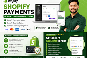 activate shopify payments and shopify balance setup