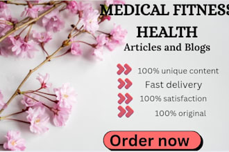 write high quality articles and blog posts