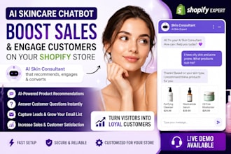 build an ai skincare consultant chatbot for your shopify store
