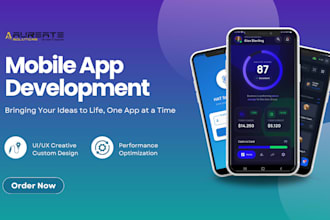 develop android and ios mobile app ecommerce app using flutter react native
