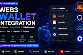 integrate web3 wallet connection metamask trust wallet walletconnect