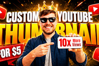 design ctr boosting thumbnail in 5 hours