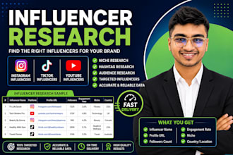 do influencer research and lead generation for your business