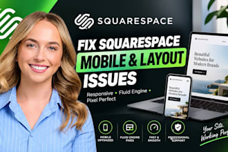 fix squarespace mobile responsiveness and fluid engine layout issues squarespace