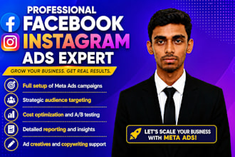 setup facebook ads and instagram meta ads campaign