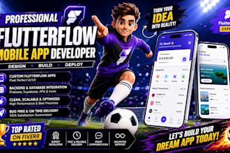 do flutterflow app developement