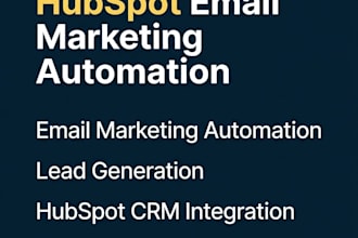 create hubspot email marketing campaign management automation