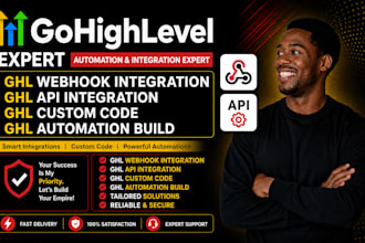 ghl webhook integration ghl api integration ghl custom code ghl automation build
