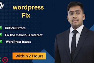 fix wordpress bugs and critical errors