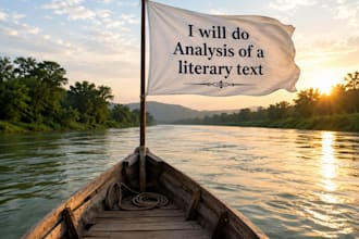 deliver analytical, textual, and critical analysis of literary works