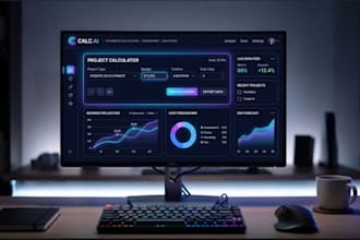 build a custom website calculator or interactive lead widget using ai