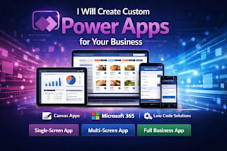 create custom power apps for your business