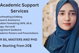 provide academic proofreading and formatting