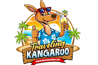 create eye catching travel and tour company logo