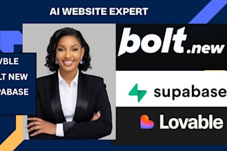 fix bugs, or build lovable ai website, lovable dev, lovable app, and supabase