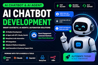 build ai chatbot, ai agent, manychat and n8n automation