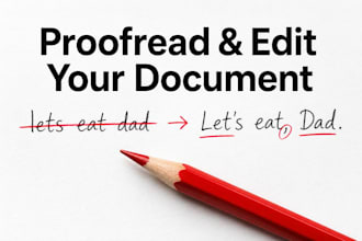 proofread and edit your books with perfect grammar