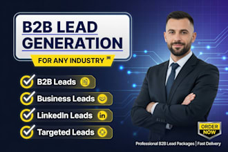 do b2b lead gen, targeted business leads and