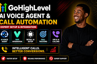 ghl ai voice agent vapi integration retell ai call tracking ivr ai calling setup