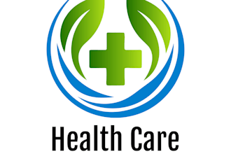 design a professional medical and healthcare logo