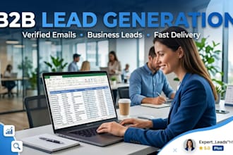 do targeted b2b lead generation and web research
