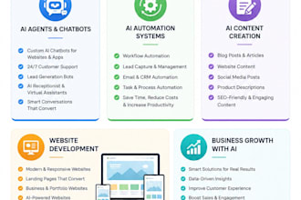 build ai agents, automation, and professional websites