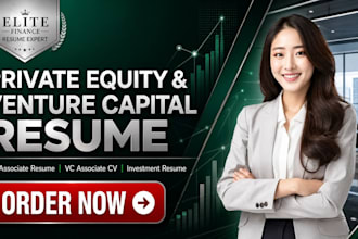 write professional private equity resume venture capital cv pe profilr optimize