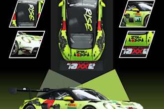 do custom livery for lemans ultimate lmu