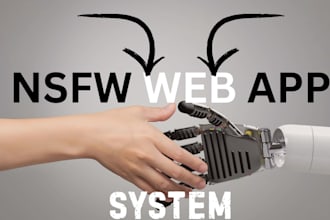 build ai web app character nsfw friend, ai companion ai model chatbot web app