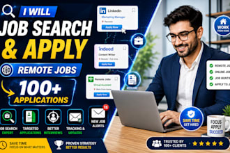search and apply for jobs on linkedin and indeed