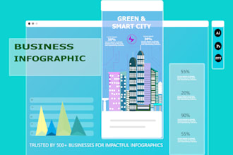 turn plain, boring contents into aesthetically pleasing infographics