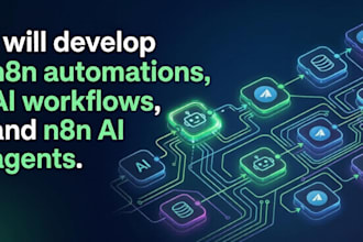 develop n8n automations, ai workflows, and n8n ai agents