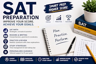 help you prepare for the sat math and english sections