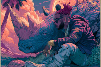 design your album cover or cartoon album cover artwork