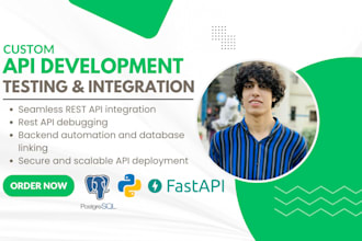 integrate, test, develop and automate rest apis for your website or app