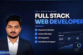 be your full stack saas web developer for a react and nodejs