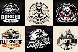 do vintage hipster badge , outdoor or business logo design
