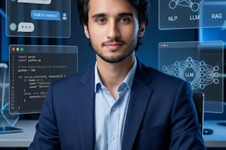 build ai chatbots, rag applications, and llm using python