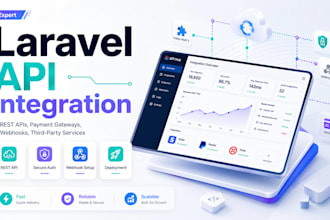 integrate API or payment gateway in laravel